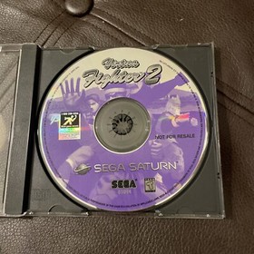 Virtua Fighter 2 (Sega Saturn, 1996) Tested - Game Disc W/manual Not For Resale