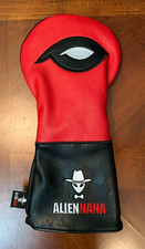 Aliennana Golf Driver Head Cover - Faux Leather, Embroidered