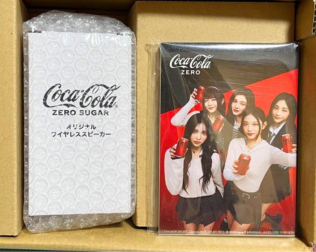 NewJeans x Coca Cola Zero Official Wireless Speaker & Memo pad | eBay