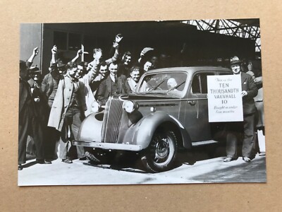 Vauxhall H-Type ''Ten-Four'' Pressefoto - zehntausendstes Auto