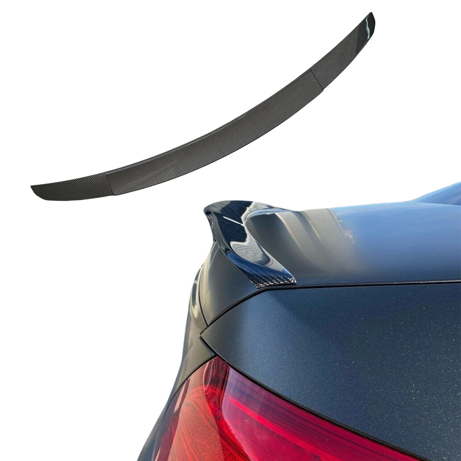 Rear Spoiler Suitable for MERCEDES W213 E Class Sedan 2017 2018 Carbon Opti
