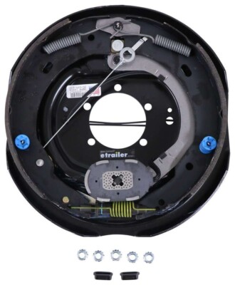 Dexter 7K Electric Brake Assembly, 12  x 2 , RH, Self-Adjusting, 5-Bolt Mount