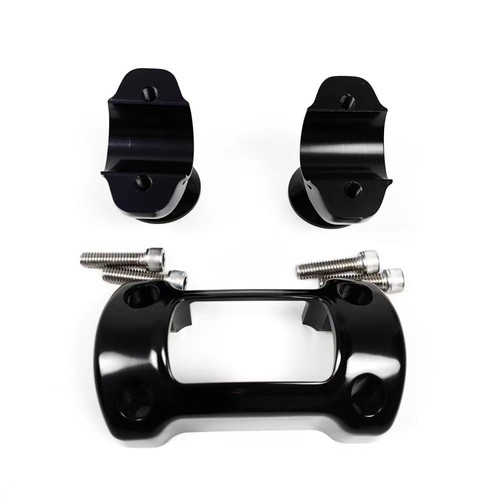 For Harley Softail Street Bob Breakout FXBB FXDR 1.25" Handlebar Riser and Clamp - Picture 8 of 8