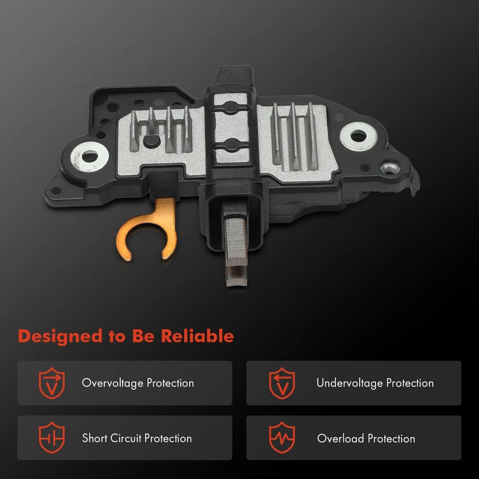 Regulador de voltaje del alternador para Mercedes-Benz Chevrolet Alfa Romeo Opel Saab Foto 4 de 4