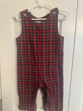 Grand à carreaux rouge garçon Southern Sunshine taille 12 mois