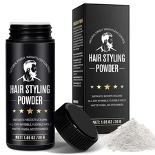 ​​Hair Styling Powder 1.05Oz - Instant Root Lift & Texture for Fine Flat Hair | 