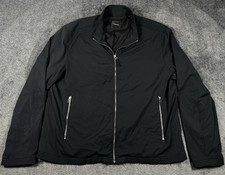 Theory Tremont Men s Size Medium Black Neoteric Full Zip Jacket