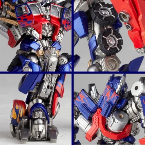 Revoltech SERIES 30 Transformers 3 Dark of the Moon Optimus Prime - Picture 9 of 10