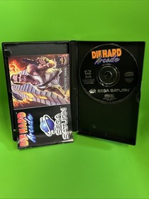 SEGA SATURN DIE HARD ARCADE Tested + Warranty CHEAPEST ON EBAY See Description