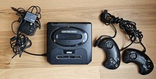 Sega Genesis Model 2 MK-1631 Console Bundle OEM Controllers Cords POWERS ON