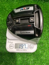 TaylorMade M3 Driver Head 9° 440 No Scratches Golf Club Part