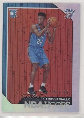 2018-19 Panini NBA Hoops Silver 51/199 Hamidou Diallo #275 Rookie RC 2d9