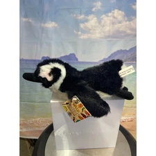 Wild And Wonderful Floppies Black Tip Dolphin Plush Stuffed new old stock