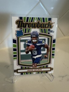 2025 Panini Donruss Rated Rookie Throwback #18 Jalen Milroe RC