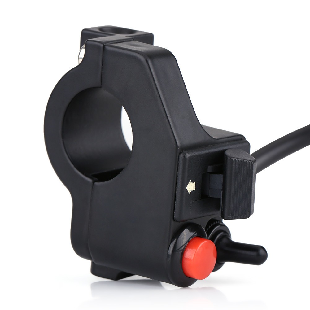 22mm Motorcycle ATV Handlebar Headlight Mount Push Horn Turn Switch For GS