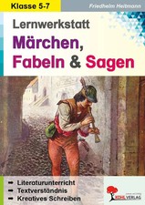 Lernwerkstatt - Märchen, Fabeln und Sagen | 60 Kopiervorlagen | Heitmann | 68 S.