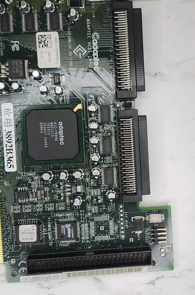 Adaptec ASC-39160-00 Dual SCSI PCI Adapter Card - Image 3 of 4