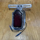 Vintage Harley Davidson Tombstone Tail Light Patina Chopper Knucklehead Panhead