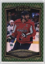 2024-25 Upper Deck Stature 2023-24 Green 7/375 Alex Ovechkin #8