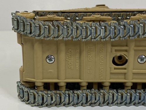 1:50 Solido Verem 6071 Grant Tank Desert Tan El Alamein Made In France - Picture 23 of 24