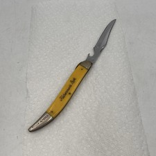 Vintage Camillus #5 Fishermans Luck Knife Folding Pocket Fishing w Hook Remover