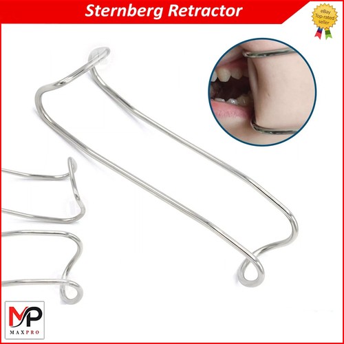 Surgical Metal Wire Sternberg Retractor Cheek & Lip Mouth Opener Retractors 5PCS - Picture 3 of 3