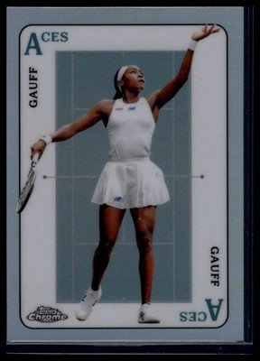 2021 Topps Chrome #ACE-5 Coco Gauff Aces
