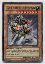 yugioh gilford the legend deck Yu-Gi-Oh Structure - Warrior's Triumph - Gilford the Legend SD5-EN001 Prices