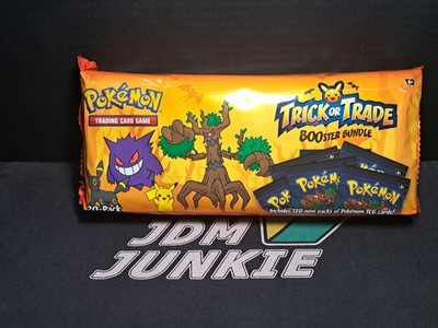 Pokmon Trick or Trade Booster Bundle 2024 120 Packs Halloween TCG Sealed | eBay Pokmon Trick or Trade Booster Bundle 2024 120 Packs Halloween TCG Sealed | eBay