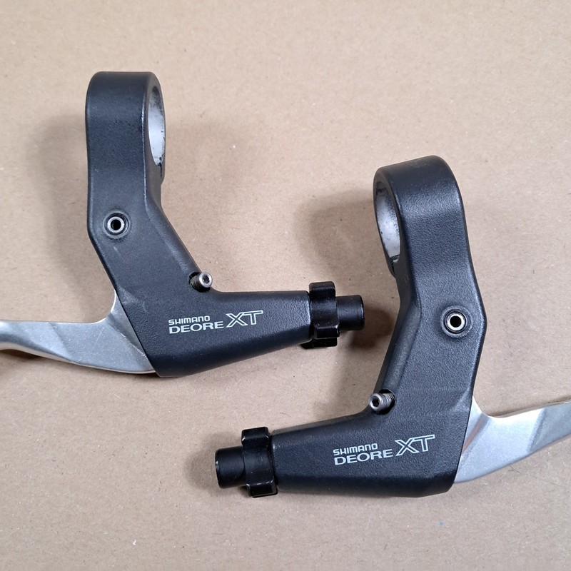 Shimano XT BL-M739 Brake Levers Retro Kona Hardtail MTB Very Light! 