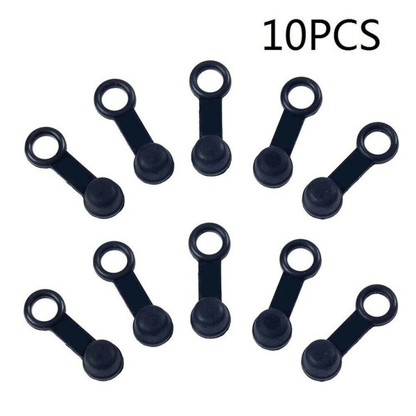 Eurowagens Motorrad BremsentlüFtungsschraube Mit Staubschutz Abdeckung 10Er Pack-image