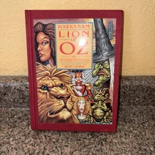 Roger S Baum / Lion of Oz and The Badge of Courage SIGNED Twice 1st Edition 1995