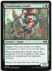 Troublemaker Ouphe 194 Common Wilds of Eldraine MTG