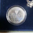United States Mint World War II 50th Anniversary 90% Silver 2-Coin Set w/ COA — photo 5