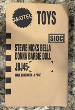 Barbie Stevie Nicks Bella Donna White Dress Doll IN HAND Sealed In Shipper