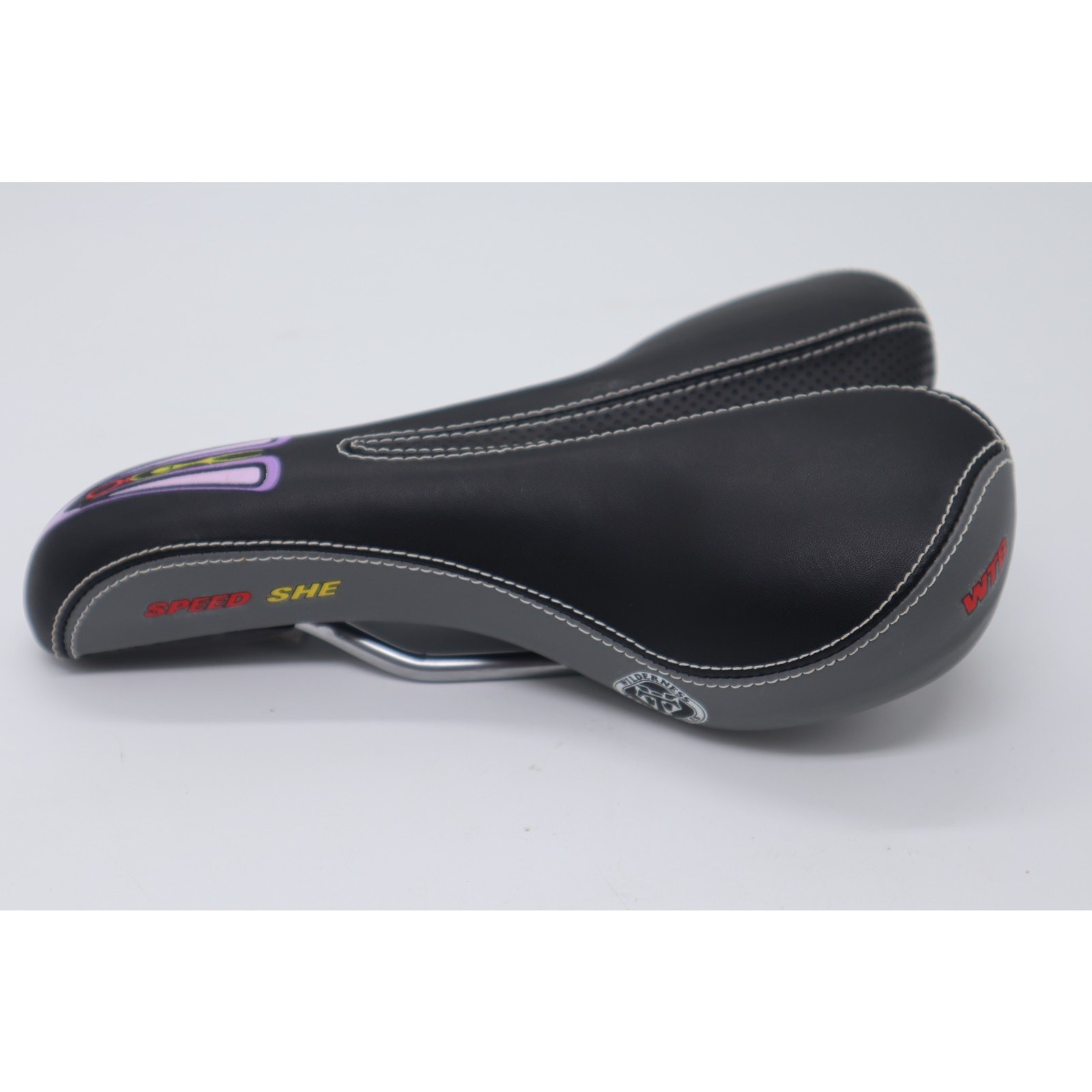 WTB Speed She Comp Saddle - Black/Gray Comfort Zone MTB Hybrid Road Bike Seat