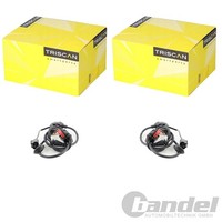 2X Triscan ABS-SENSOR Raddrehzahl Vorne Passend FüR Audi A4 A6 VW Passat