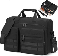 Tactical 15.6-17.3 in Laptop Bag for Men Messenger Briefcase