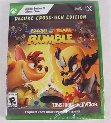 Xbox Series X Xbox One Crash Team Rumble Deluxe Cross-Gen Edition New