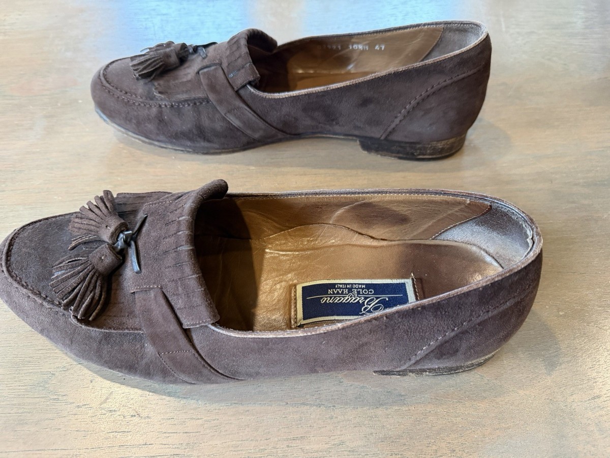 Cole Haan Bregano Loafers Men\'s Size 10.5 M  Brown Suede Italian Leather 2921 Cole Haan Bragano Italy Men main image 2