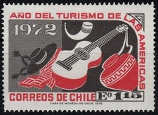 Chile 1972 Mi 784 Tourism year of the Americas MNH VF -no shipping to US