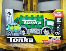 TONKA GARBAGE TRUCK MIGHTY FORCE REALISTIC LIGHTS  SOUNDS-NEW SEALED