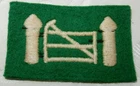 WW2 NORTHERN IRELAND DISTRICT FORMATION SIGN MILITARY PATCH BADGE WORLD WAR II