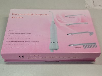 Darsonval Klasvsa high frequency facial wand Wrinkle & Hair treatment Anti Acne