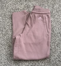 Adidas Women  s French Terry Mauve Pink Jogger Sweatpants Size Small