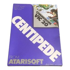 Centipede Atarisoft Vic-20 Game Cartridge New Factory SEALED Commodore Atari