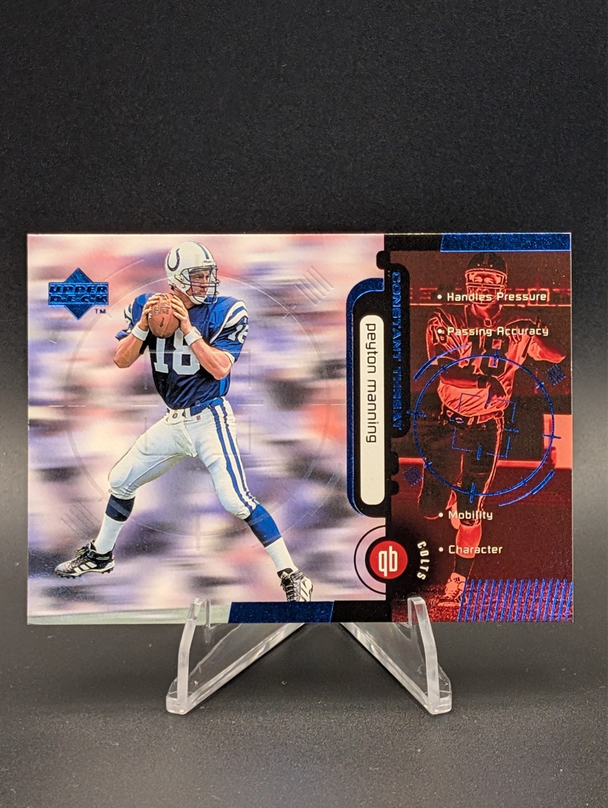 1998 Upper Deck #CT2 Peyton Manning Colts Constant Threat
