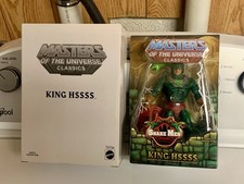 Mattel Masters of the Universe Classics King Hssss RARE NEW SEALED w Mailer Box