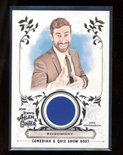 2018 Topps Allen & Ginter relic Card-Scott Rogowsky-Quiz Show Host
