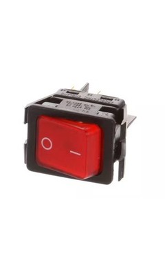 Champion Dish Machine Power Rocker Switch DPST Red Light #0512221 | eBay